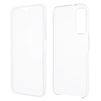 For Samsung Galaxy A05s 4G Clear Phone Case TPU + Acrylic Protective Cover with PET Screen Protector