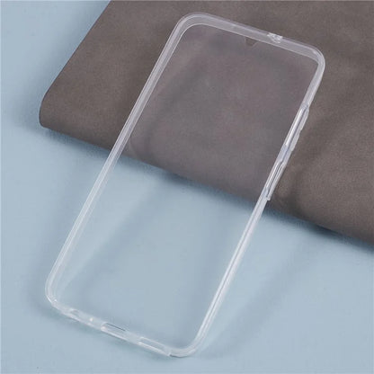For Samsung Galaxy A05s 4G Clear Phone Case TPU + Acrylic Protective Cover with PET Screen Protector