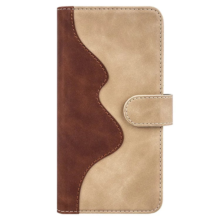 For Oppo A79 5G / A2 5G Case Color Splicing Phone Cover with Wallet Stand