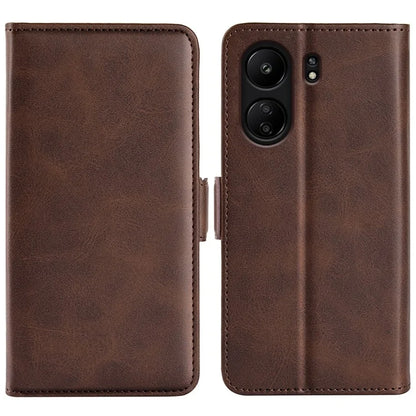 For Xiaomi Redmi 13C 4G / Poco C65 4G Case Magnetic Calf Texture Wallet Stand Phone Cover