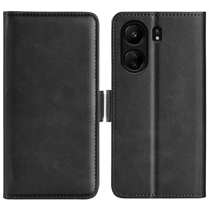 For Xiaomi Redmi 13C 4G / Poco C65 4G Case Magnetic Calf Texture Wallet Stand Phone Cover