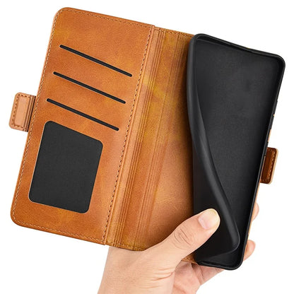 For Xiaomi Redmi 13C 4G / Poco C65 4G Case Magnetic Calf Texture Wallet Stand Phone Cover