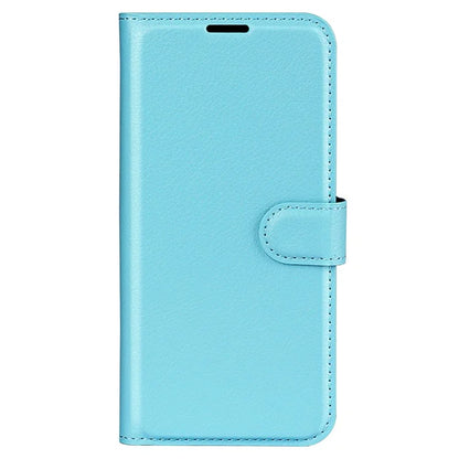 For Xiaomi Redmi 13C 4G / Poco C65 4G Case Litchi Texture Leather Phone Cover with Magnetic Closure