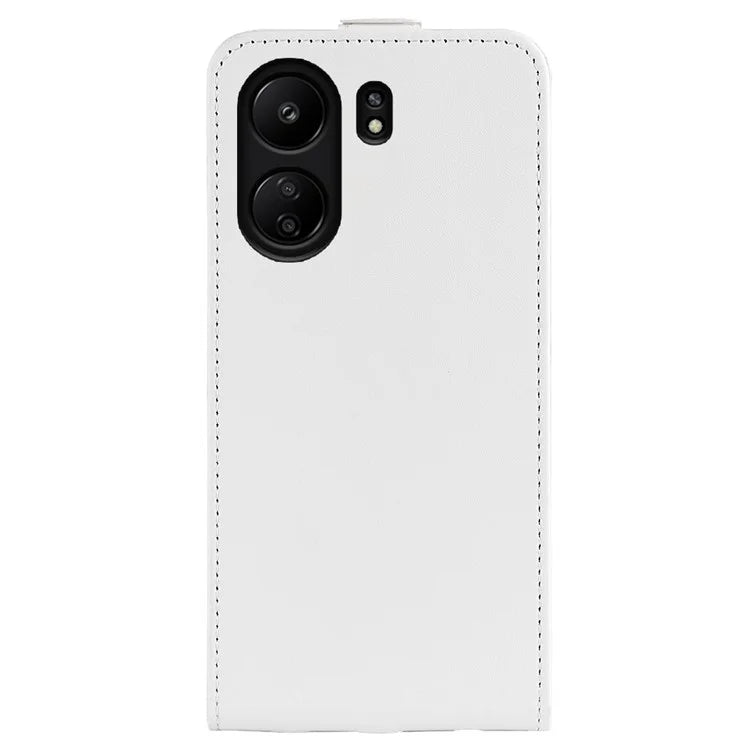 Vertical Flip Case for Xiaomi Redmi 13C 4G / Poco C65 4G Shell Crazy Horse Texture Leather Phone Cover