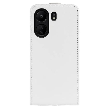 Vertical Flip Case for Xiaomi Redmi 13C 4G / Poco C65 4G Shell Crazy Horse Texture Leather Phone Cover