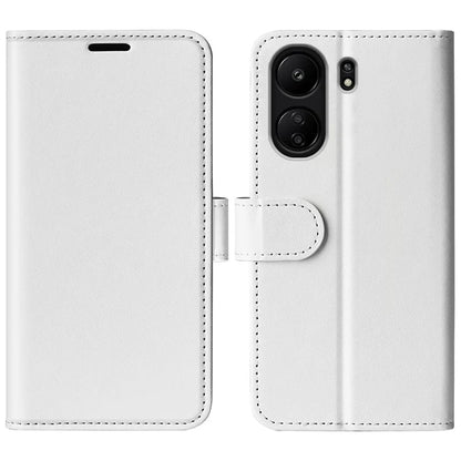 For Xiaomi Redmi 13C 4G / Poco C65 4G Case Crazy Horse Texture Flip Stand Wallet Phone Cover