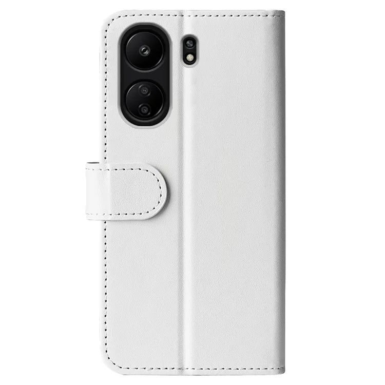 For Xiaomi Redmi 13C 4G / Poco C65 4G Case Crazy Horse Texture Flip Stand Wallet Phone Cover