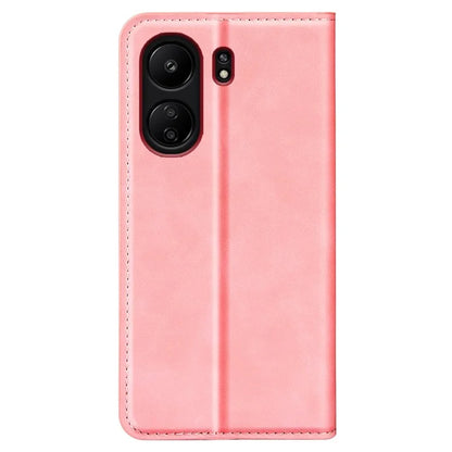 For Xiaomi Redmi 13C 4G / Poco C65 4G Case Leather Magnetic Skin-touch Smart Phone Cover