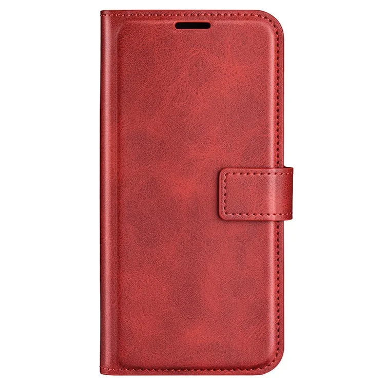 For Xiaomi Redmi 13C 4G / Poco C65 4G Case Calf Texture PU Leather+TPU Smart Phone Guard Cover