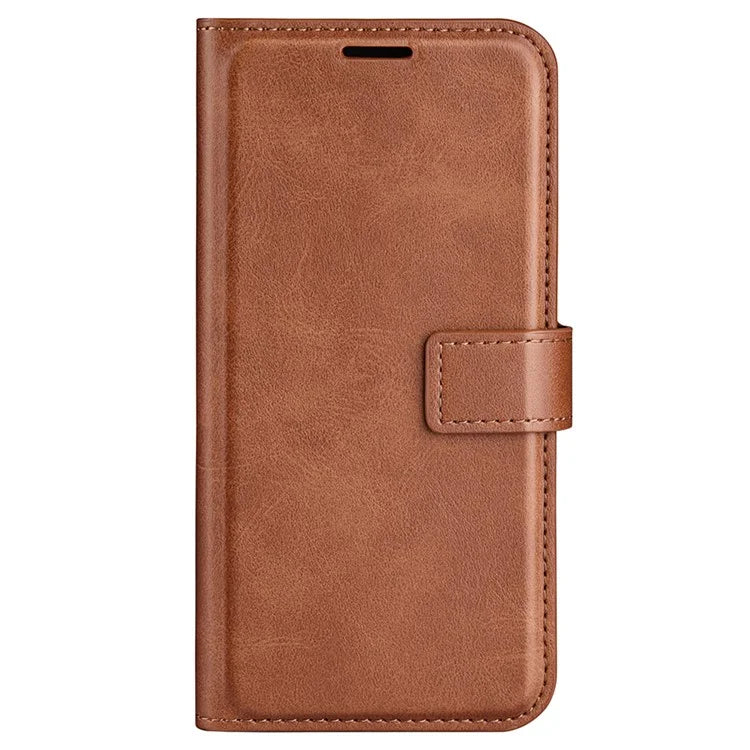 For Xiaomi Redmi 13C 4G / Poco C65 4G Case Calf Texture PU Leather+TPU Smart Phone Guard Cover