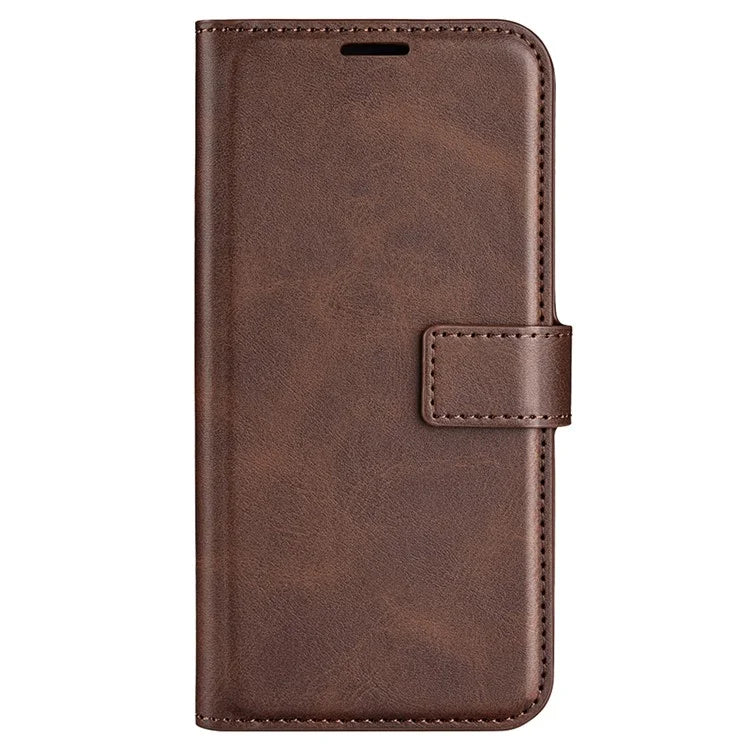 For Xiaomi Redmi 13C 4G / Poco C65 4G Case Calf Texture PU Leather+TPU Smart Phone Guard Cover