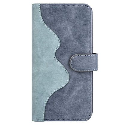 For Xiaomi Redmi 13C 4G / Poco C65 4G Case Color Splicing Wallet Leather Cover