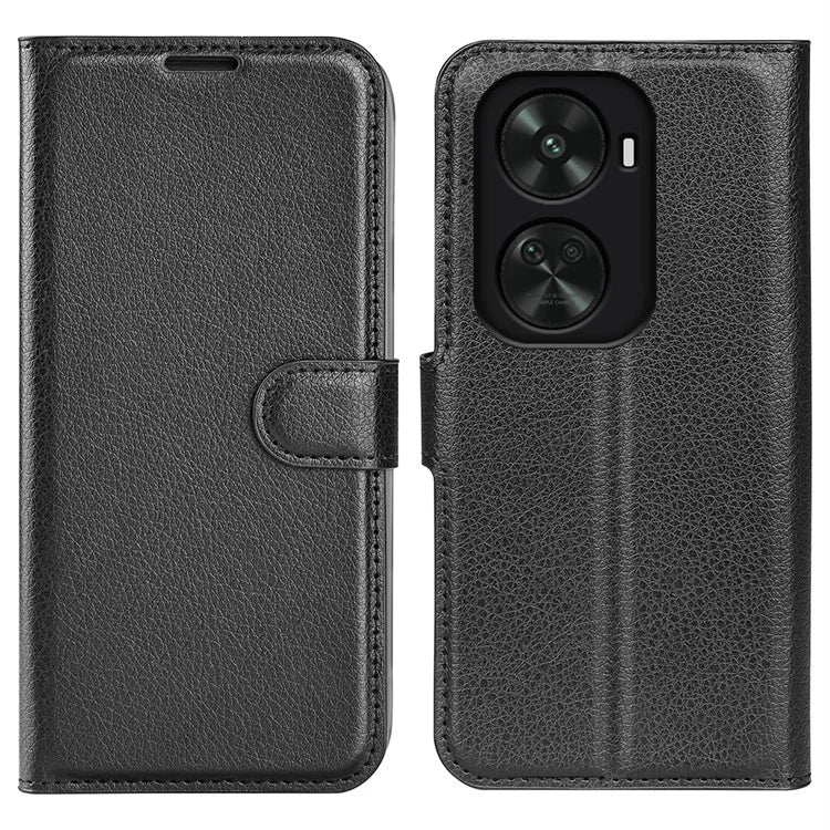 For Huawei nova 11 SE Leather Case Litchi Texture Stand Phone Wallet Cover