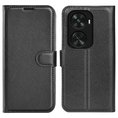 For Huawei nova 11 SE Leather Case Litchi Texture Stand Phone Wallet Cover