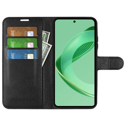 For Huawei nova 11 SE Leather Case Litchi Texture Stand Phone Wallet Cover