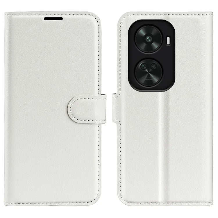 For Huawei nova 11 SE Leather Case Litchi Texture Stand Phone Wallet Cover