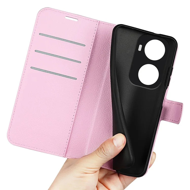 For Huawei nova 11 SE Leather Case Litchi Texture Stand Phone Wallet Cover