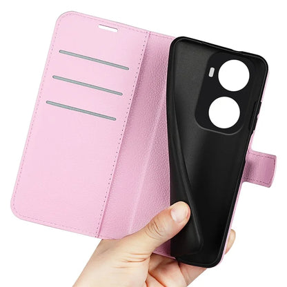 For Huawei nova 11 SE Leather Case Litchi Texture Stand Phone Wallet Cover