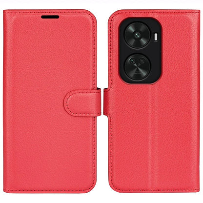 For Huawei nova 11 SE Leather Case Litchi Texture Stand Phone Wallet Cover