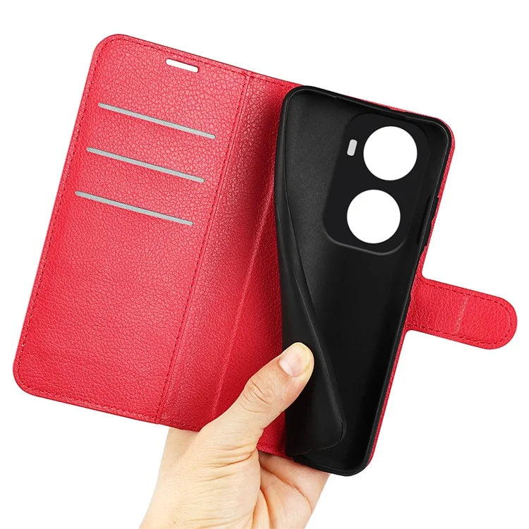 For Huawei nova 11 SE Leather Case Litchi Texture Stand Phone Wallet Cover