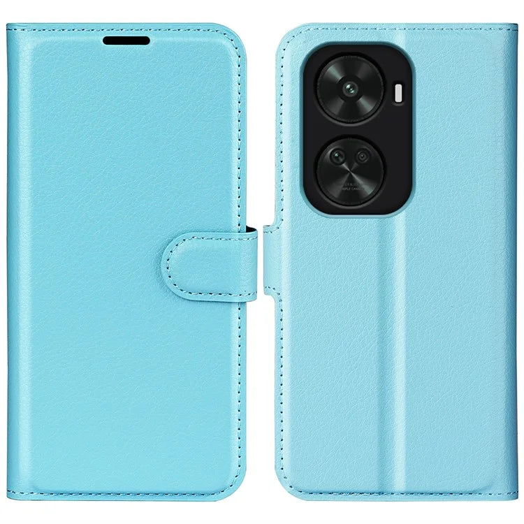 For Huawei nova 11 SE Leather Case Litchi Texture Stand Phone Wallet Cover
