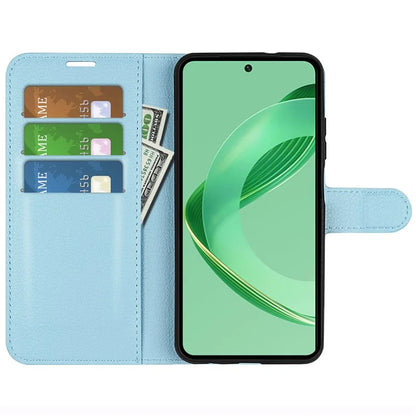 For Huawei nova 11 SE Leather Case Litchi Texture Stand Phone Wallet Cover