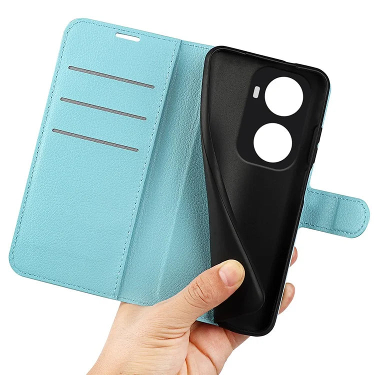 For Huawei nova 11 SE Leather Case Litchi Texture Stand Phone Wallet Cover