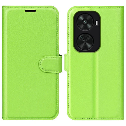 For Huawei nova 11 SE Leather Case Litchi Texture Stand Phone Wallet Cover