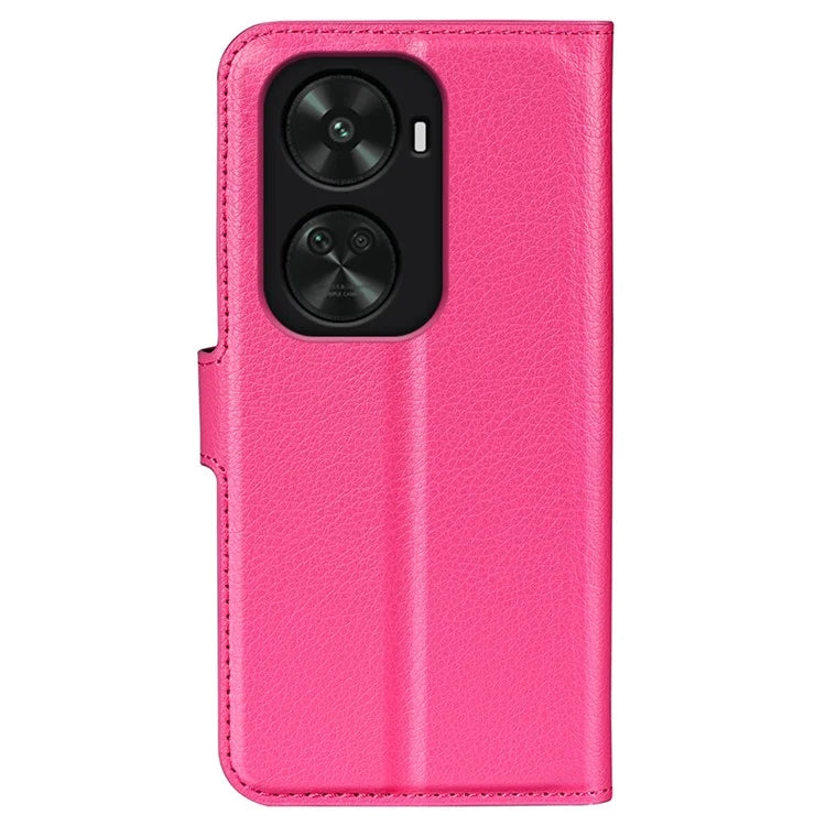 For Huawei nova 11 SE Leather Case Litchi Texture Stand Phone Wallet Cover