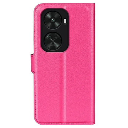 For Huawei nova 11 SE Leather Case Litchi Texture Stand Phone Wallet Cover