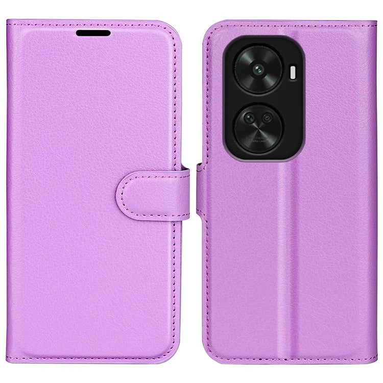 For Huawei nova 11 SE Leather Case Litchi Texture Stand Phone Wallet Cover