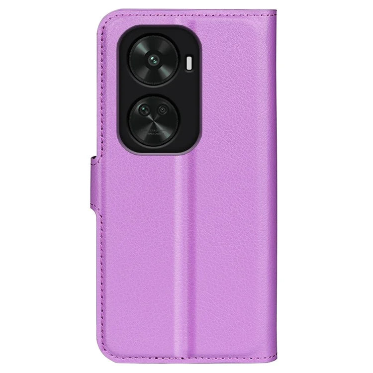 For Huawei nova 11 SE Leather Case Litchi Texture Stand Phone Wallet Cover