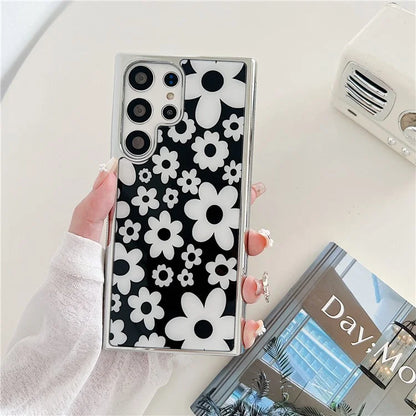 For Samsung Galaxy S23 Ultra Electroplated Case PC+TPU Phone Cover