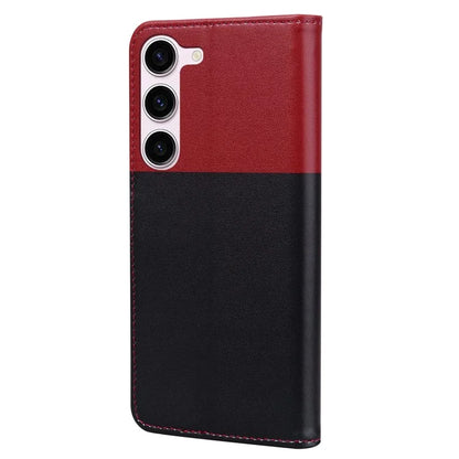 Cartoon Pet Series for Samsung Galaxy S24 Leather Case Stand Wallet Splicing Phone Cover
