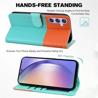 Cartoon Pet Series for Samsung Galaxy A54 5G Case Animal Pattern Phone Leather Cover