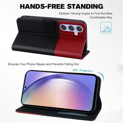 Cartoon Pet Series for Samsung Galaxy A54 5G Case Animal Pattern Phone Leather Cover