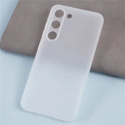 For Samsung Galaxy S23+ Case Lens Protection Matte TPU Cover (Precise Cutout)