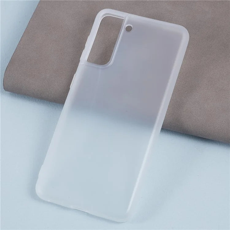 For Samsung Galaxy S21 4G / 5G Case Matte TPU Phone Back Cover (Big Rear Lens Hole)