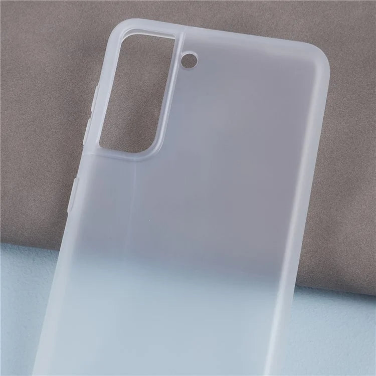 For Samsung Galaxy S21 4G / 5G Case Matte TPU Phone Back Cover (Big Rear Lens Hole)