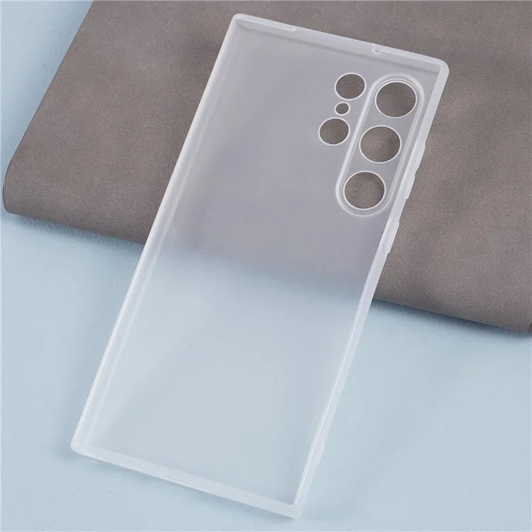 For Samsung Galaxy S23 Ultra Case Anti-fingerprint Matte TPU Cover (Precise Cutout)