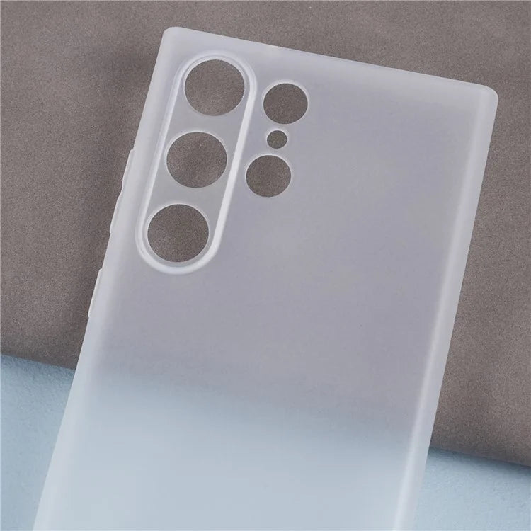 For Samsung Galaxy S23 Ultra Case Anti-fingerprint Matte TPU Cover (Precise Cutout)