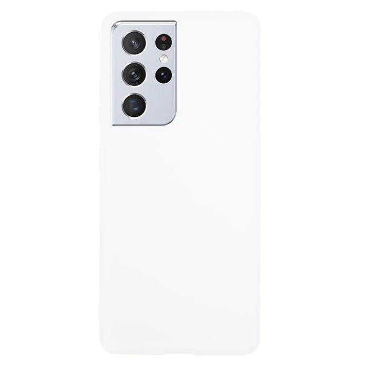 For Samsung Galaxy S21 Ultra 5G Case Anti-scratch Matte Cover (Big Rear Lens Hole)