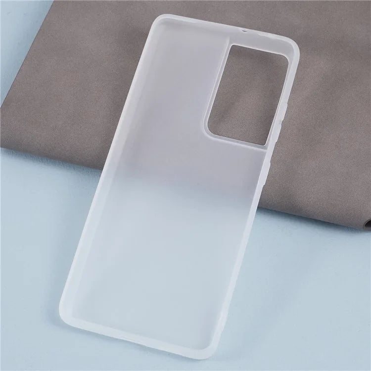 For Samsung Galaxy S21 Ultra 5G Case Anti-scratch Matte Cover (Big Rear Lens Hole)
