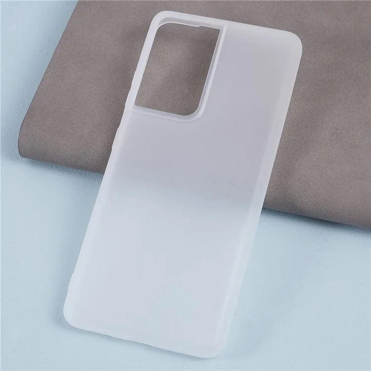 For Samsung Galaxy S21 Ultra 5G Case Anti-scratch Matte Cover (Big Rear Lens Hole)