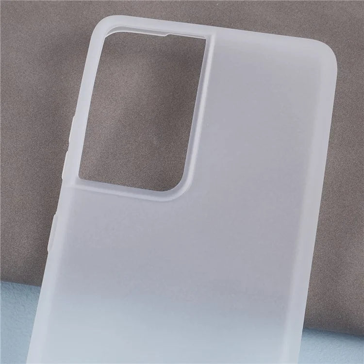 For Samsung Galaxy S21 Ultra 5G Case Anti-scratch Matte Cover (Big Rear Lens Hole)