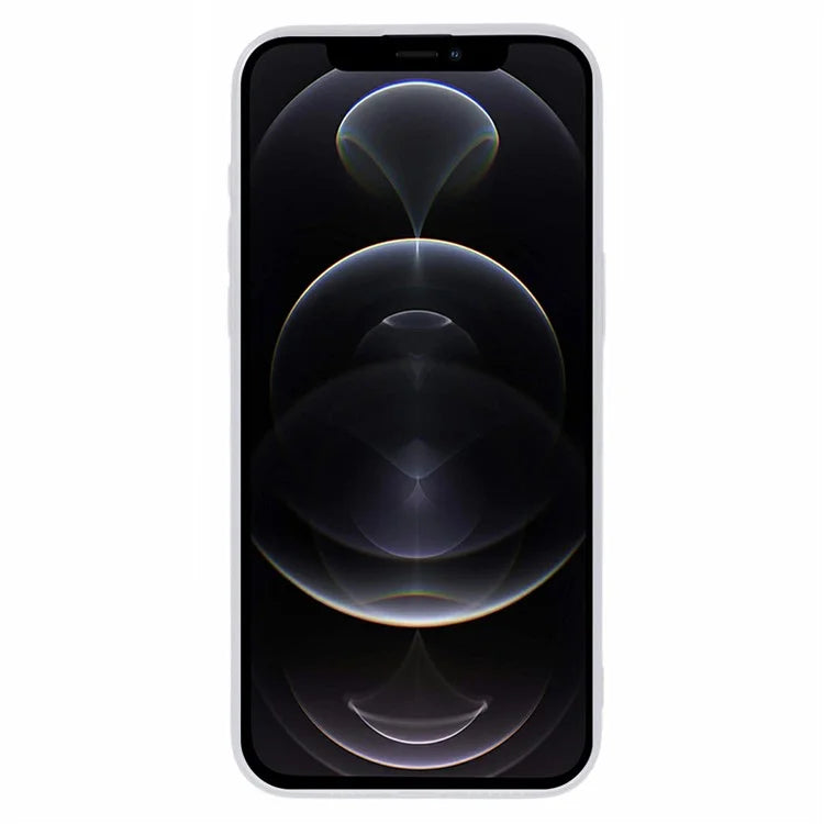 For iPhone 12 Pro Max 6.7 inch Cell Phone Case Shockproof Matte TPU Back Cover