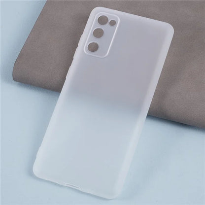 For Samsung Galaxy S20 FE / S20 FE 5G / S20 Lite / S20 FE 2022 TPU Case Matte Phone Cover (Precise Cutout)