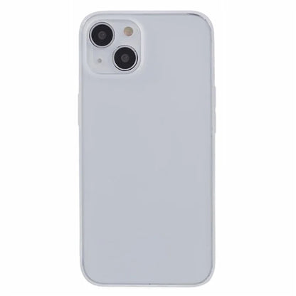 For iPhone 13 6.1 inch Case Anti-Drop TPU Phone Shell Transparent White Matte Phone Cover