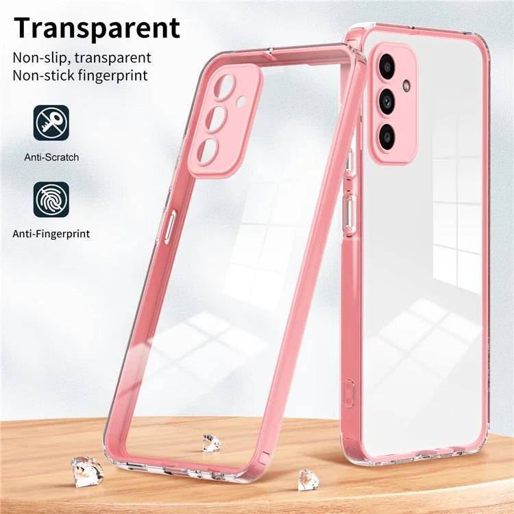 For Samsung Galaxy A15 5G Case Scratch-proof TPU+PC Phone Protective Cover