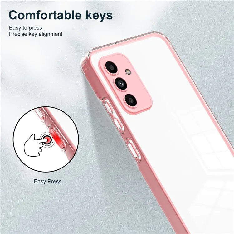 For Samsung Galaxy A15 5G Case Scratch-proof TPU+PC Phone Protective Cover